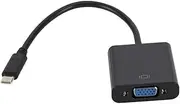 MERRYHAPY Type-c to Vga Converter Cable USB-c to Vga Adapter for Full HDTV Monitor Projector (Resolution)