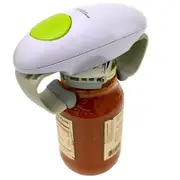 Electric One Push Battery Powered Jar Lid Opener Kitchen Gadget Can Openers
