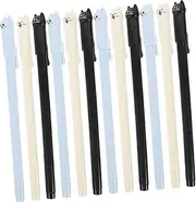 COHEALI 12pcs Adorable Cat Gel Ink Pens Writing Pens for School Office Home School Supplies