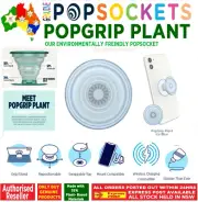 PopSockets Pop Socket Plant Ice Blue 35% Plant Popsocket Phone Holder Mount