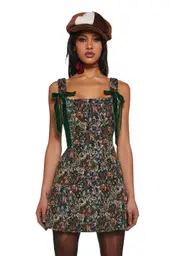 [Current Mood] Pixie Stardust Mini Dress - Jacquard
