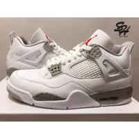 在飛比找蝦皮購物優惠-AIR JORDAN 4 RETRO "WHITE OREO