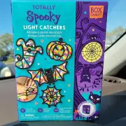 Box CanDIY TOTALLY SPOOKY Create Your Own Halloween Light Catchers Set