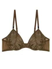 [Diesel X Fenty By Rihanna] Diesel X Fenty By Rihanna-Camo-Lace-Plunge-Bra-Donna 30C