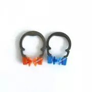 2-Pcs Dental Titanium Alloy Ring Matrix Clamp Million Times Fits TOR VM Matrices