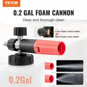 Pressure Washer Foam Cannon Set 4000 PSI Spray Gun with Nozzles and Connectors