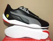 NEW MENS FERRARI R-CAT MACHINA MOTORSPORT SNEAKERS SHOES 306865 BLACK RED SZ 11