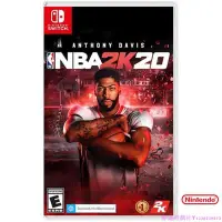 在飛比找Yahoo!奇摩拍賣優惠-任天堂Switch NS游戲 NBA2K20美國職業籃球2K