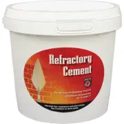Meeco's Red Devil 1/2 Gal. Buff Refractory Furnace Cement 610 Meeco's Red Devil