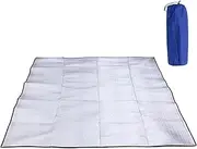 zolyet Ultralight Camping Mat Picnic Blanket B Mattr Sleeping Pad Aluminum Foil EVA Foam Mat Tent Sleeping Mattress 2m