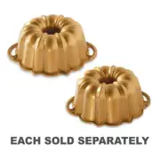 Nordic Ware Gold Anniversary Aluminum Non Stick Bundt Pan 10 to 15 Cup Capacity