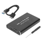 Compact USB3.0 6Gbps mSATA External Drive Case For Windows/Mac/Linux NEW