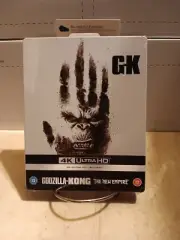 Godzilla X Kong The New Empire 4K SteelBook Blu-ray (UK)[2024] No Dent -ShpNxtDy