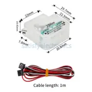 NEW 3D Printer Filament Run Out Detection Module With 1 Meter Cable Break Sensor