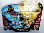 Lego 70663 Ninjago Spinjitzu Nya & Wu New Sealed Box minor damage See Pics