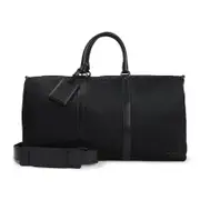 [Kiton] Kiton-Black Polyamide Duffle Bag-Uomo OS OS