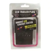 Trailer Plug - 7 Pin Flat, LED