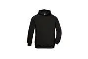 B&C Childrens/Kids Plain Drawstring Hoodie (Black) - UTRW3493