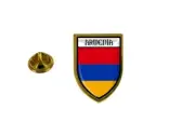 pins pin's flag national badge backpack hat shield world armenia
