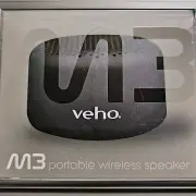 Veho - M3 Bluetooth wireless speaker - Black (Sealed New in Box)