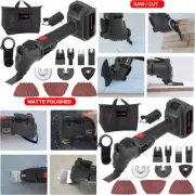 Cordless Oscillating Multi-Tool 20V Cutting Sanding Tool 2000 Mah Li-ion Battery
