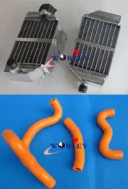 For 50 SX SXS SX Mini 2012-2018 13 14 15 16 Aluminum radiator & hose ORANGE
