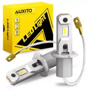 AUXITO H3 Fog Bulbs Light Ultra 6500K White LED Headlight bulb Plug&Play GF 2X (for: Smart)