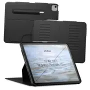 for iPad Air 13 Inch (M2) 2024/12.9 inch (3rd/4th Gen), Slim Protective Black
