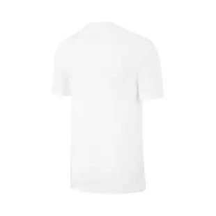 【NIKE 耐吉】T恤 NSW JDI T-Shirt 男款 大LOGO 圓領 棉質 基本款 勾勾 白 黑(AR5007-100)