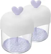 [Anneome] 2pcs Foam Frother Face Wash Facial Face Bubble Machine Skincare Tool for Travel Mousse Bottle Liquid Soap Maker Travel Foaming Pump Bottle Purple Plastic