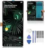 [Garsent] AMOLED Screen Replacement for Pixel 6 Pro 5G G8VOU GLUOG 6.7" Touch Screen Digitizer Assembly with Tools, Display Touch Screen Repair Kits