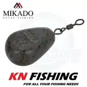 MIKADO FLAT PEAR Camouflage Lead Carp Fishing Surfcasting 57gr-113gr