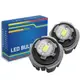 2 件裝雙色 L1B LW5B 汽車 Led 霧燈適用於豐田 Hilux Fortuner Altis COROLLA