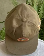 NWT Roark Expeditions "Isola Eterna" Men's Layover Snapback Hat in Light Army