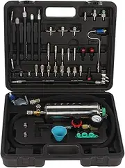 Brilluxa Fuel Injection Systems Cleaning Tools Car Fuel System Cleaner Kit 0 to 140psi Universal Automotive Injector Tester for Throttle Petrol Cars