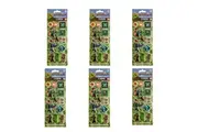 6x 3PK Minecraft Kids Child Puffy Sticker Sheets Art Craft Scrapbook Decals 3y+