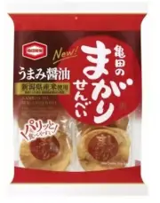 Kameda Seika Curved Rice Crackers, " Magari Senbei " Japanese Snack Dagashi
