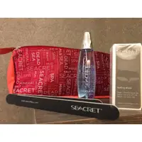 在飛比找蝦皮購物優惠-Seacret 指甲拋光塊 及 指甲護理套組