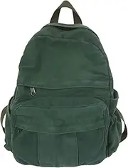 [GAXOS] Laptop Backpack for Women Travel Canvas Backpack for Women Vintage Aesthetic Backpack for School
