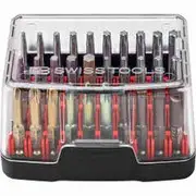 PB SWISS Assorted Screwdriver Bit Set With Case - 30 Piece PB E6.990