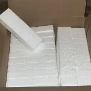 FREE SHIP Lot 40 Replacement Styrofoam Insert Nintendo NES Game Box Foam Block
