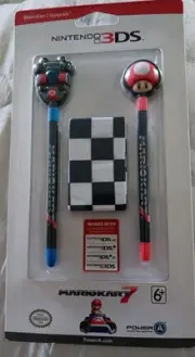 POWER A / Official Nintendo 3DS MarioKart 7 Snap and Play Kit ~ NEW in Pkg!