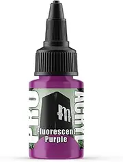 Monument Hobbies Pro Acryl Paint,Fluorescent Purple, 22 ml