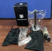 Miusco Shaving Set NIB Razor Brush Stand