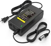 24V 5A 3-Pin Male XLR Connector Battery Charger for Lakematic, Pride Mobility, Jazzy Power Chair, Drive Medical, Golden Technologies, Shoprider, Rascal 200T/500T/301 PC 24BC5000TF-1