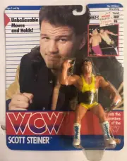 1990 Scott Steiner WCW Action Figure Galoob Sealed NEW IN BOX!!!