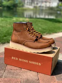 在飛比找Yahoo!奇摩拍賣優惠-正品Red Wing shoes紅翼百年經典875工裝靴6寸