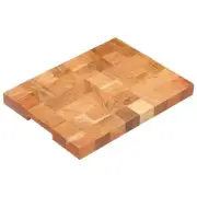 Chopping Board 40x30x3.8 cm Solid Acacia Wood Kitchen Cutting Board Food P 86571
