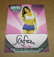 2014 Benchwarmer SARAH STAGE #29 Eclectic Autograph SP Sacha Baron Cohen PLAYBOY