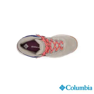 【Columbia 哥倫比亞官方旗艦】女款- Omni-Tech防水高筒登山鞋-卡其(UBL45520KI / 2023春夏)